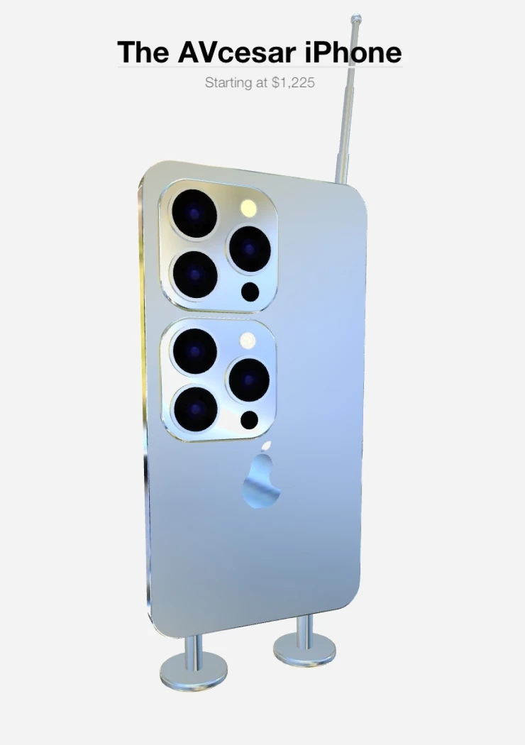 Le prochain iPhone (créé par AVcesar)