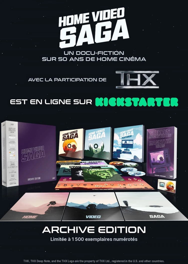 Home Video Saga&nbsp;: la campagne Kickstarter événement sur l'histoire du Home Cinéma&nbsp;est&nbsp;lancée