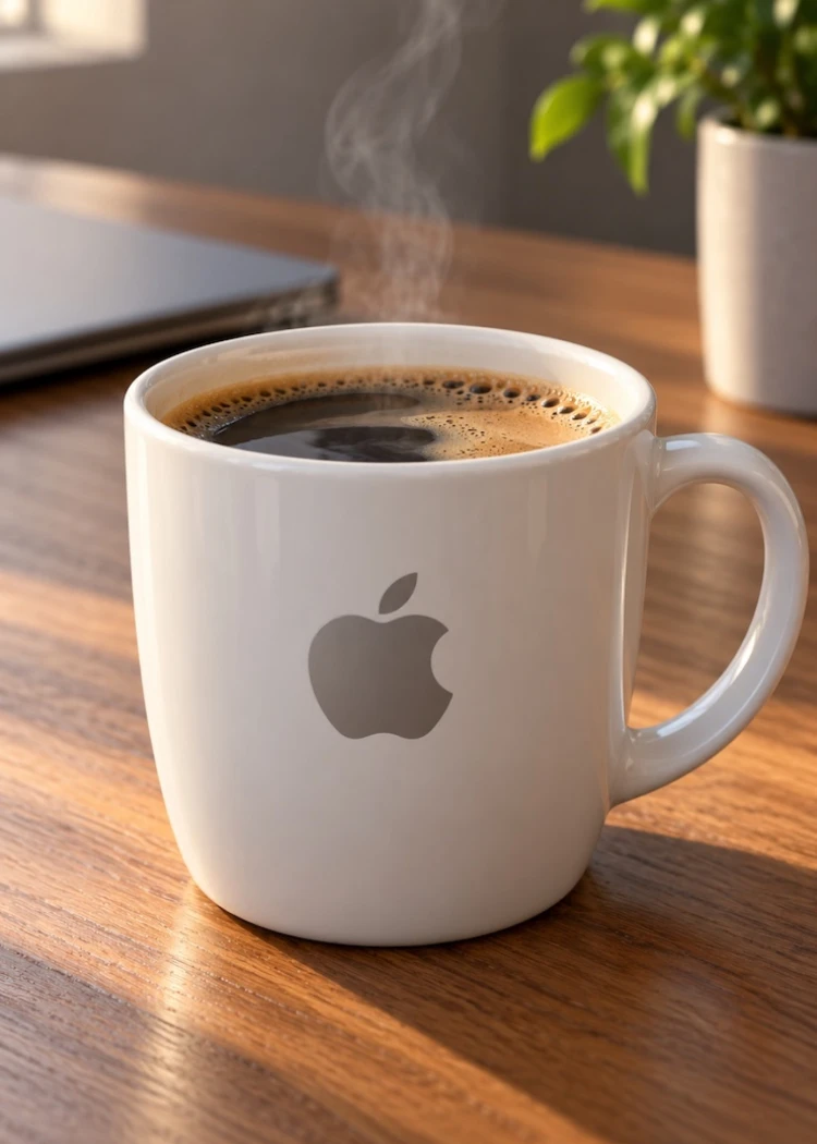 Le café chez Apple, c’est du&nbsp;sérieux