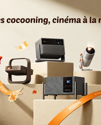 Promotions gamme vidéoprojecteurs Xgimi, jusqu'à&nbsp;‑29% (prolongations)
