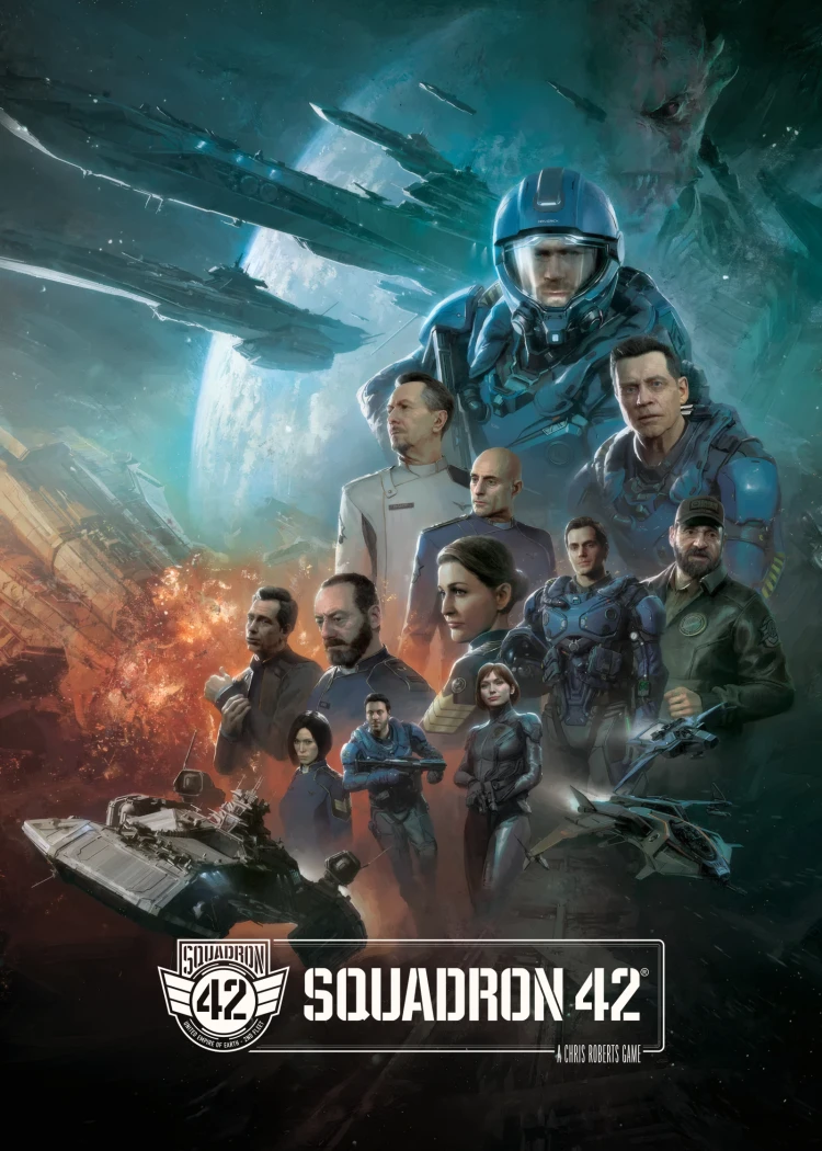 Star Citizen&nbsp;: Squadron&nbsp;42 donne des nouvelles avec un trailer blindé&nbsp;de&nbsp;stars