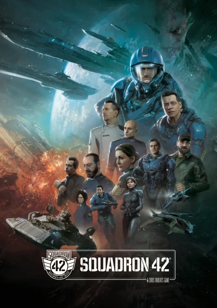 Star Citizen : Squadron 42 donne des nouvelles avec un trailer blindé de stars