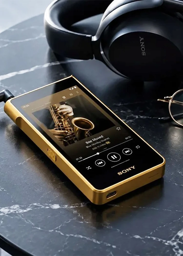 Sony NW‑WM1ZM3 et NW‑WM1AM3&nbsp;: Walkman audiophile Signature, Android&nbsp;16, Wi‑Fi&nbsp;6 et&nbsp;châssis&nbsp;or