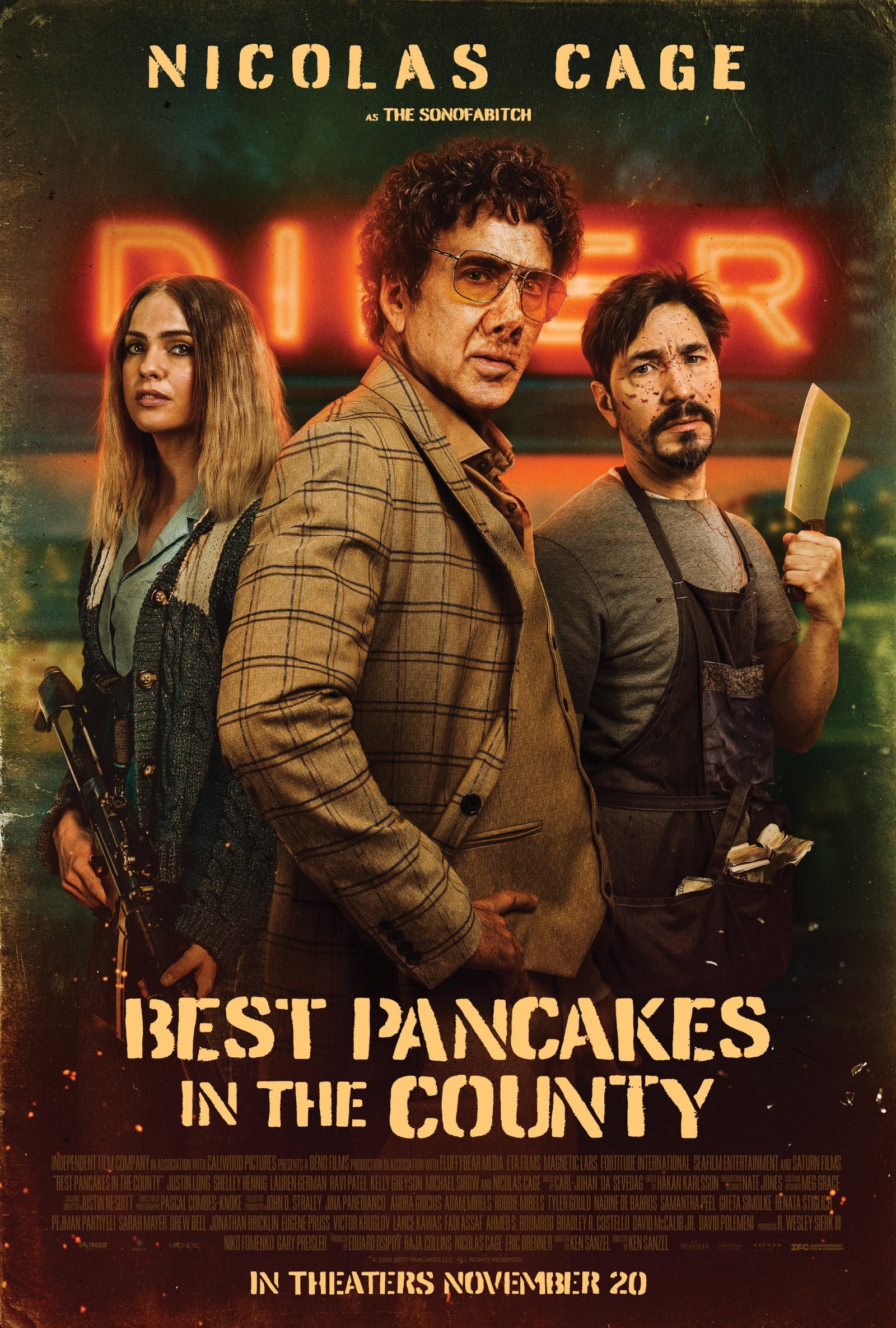 Best Pancakes in the County : trailer débridé avec Nicolas Cage alias « The Sonofabitch »