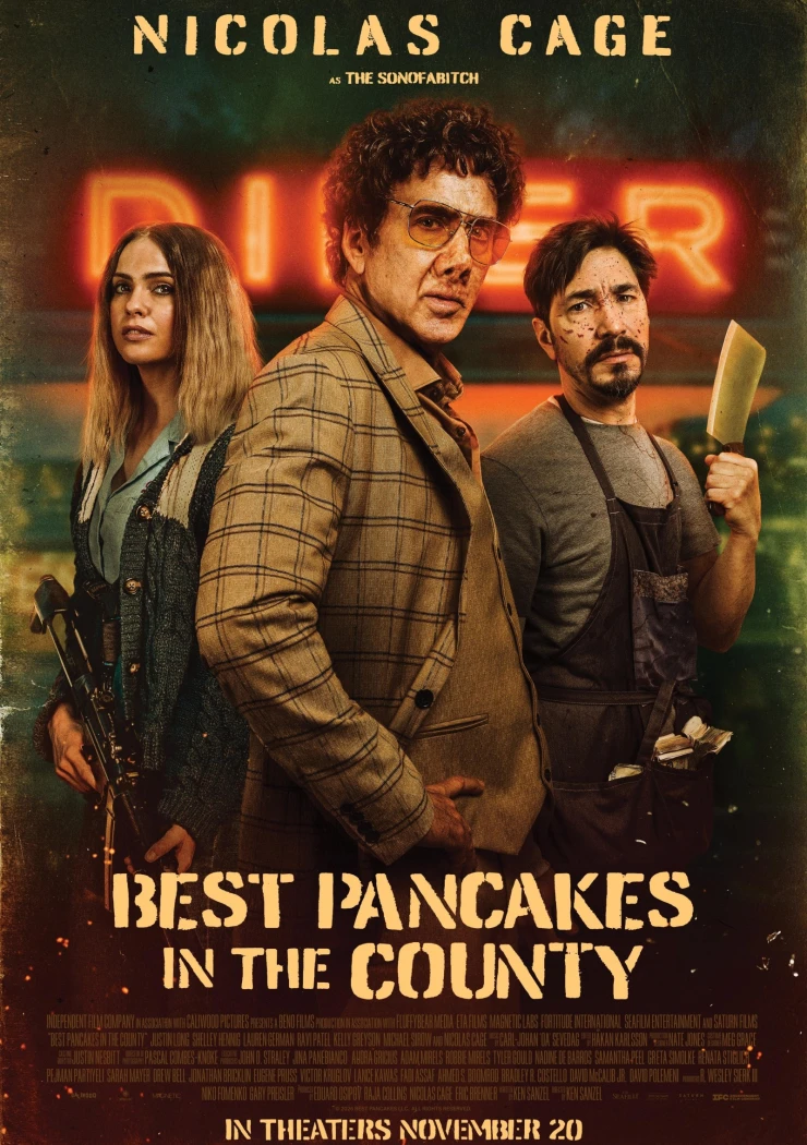 Best Pancakes in the County : trailer débridé avec Nicolas Cage alias « The Sonofabitch »