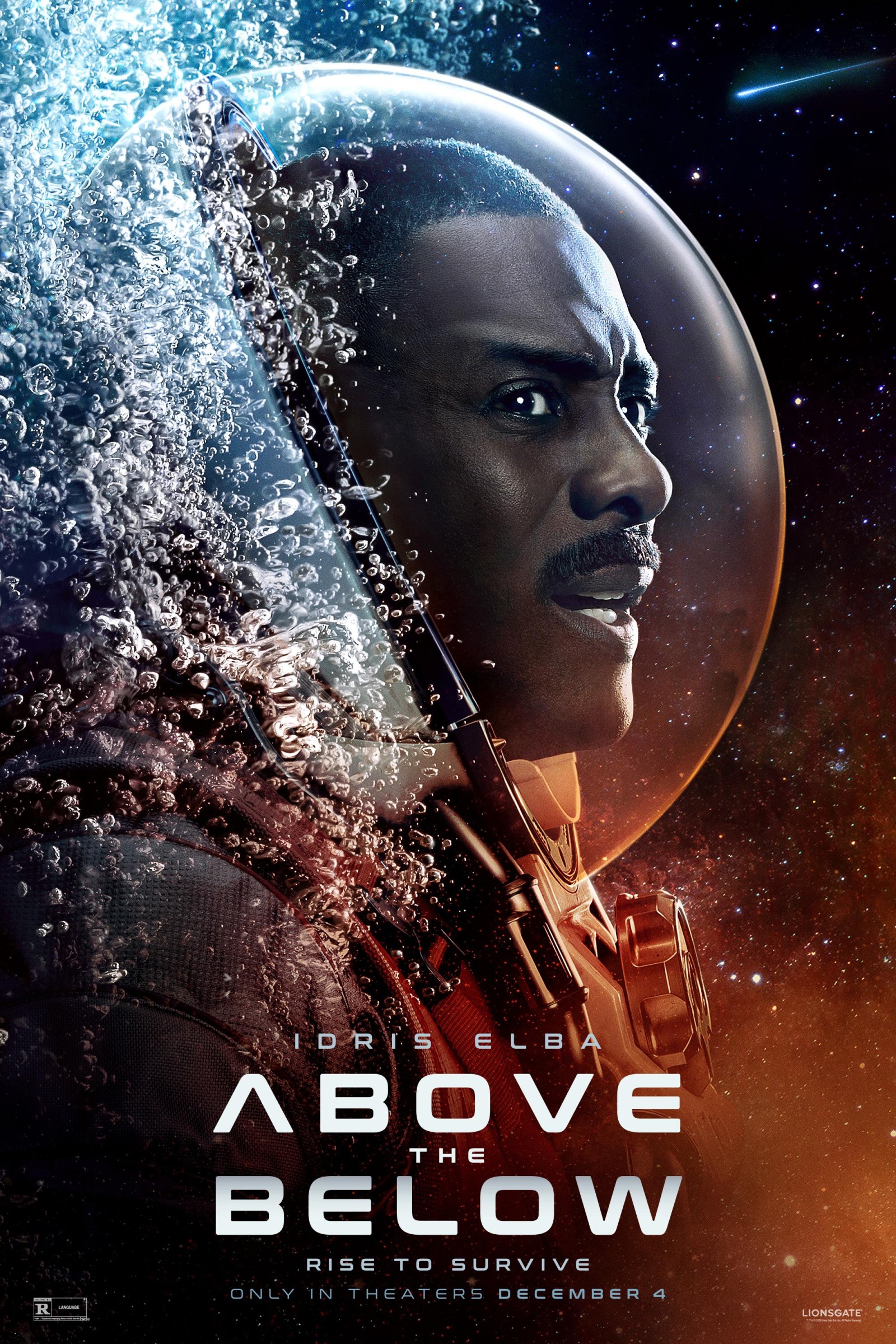 Above the Below : trailer en apnée pour le prochain film catastrophe SF avec Idris Elba