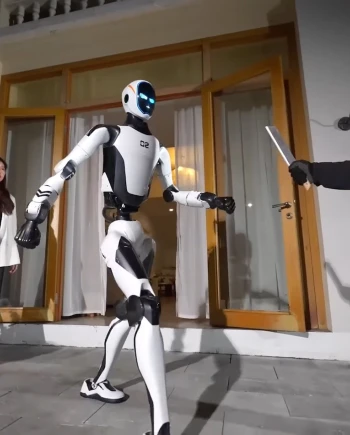 Robot Unitree H2-X, casseur, sauveur, ou&nbsp;les&nbsp;deux&nbsp;?