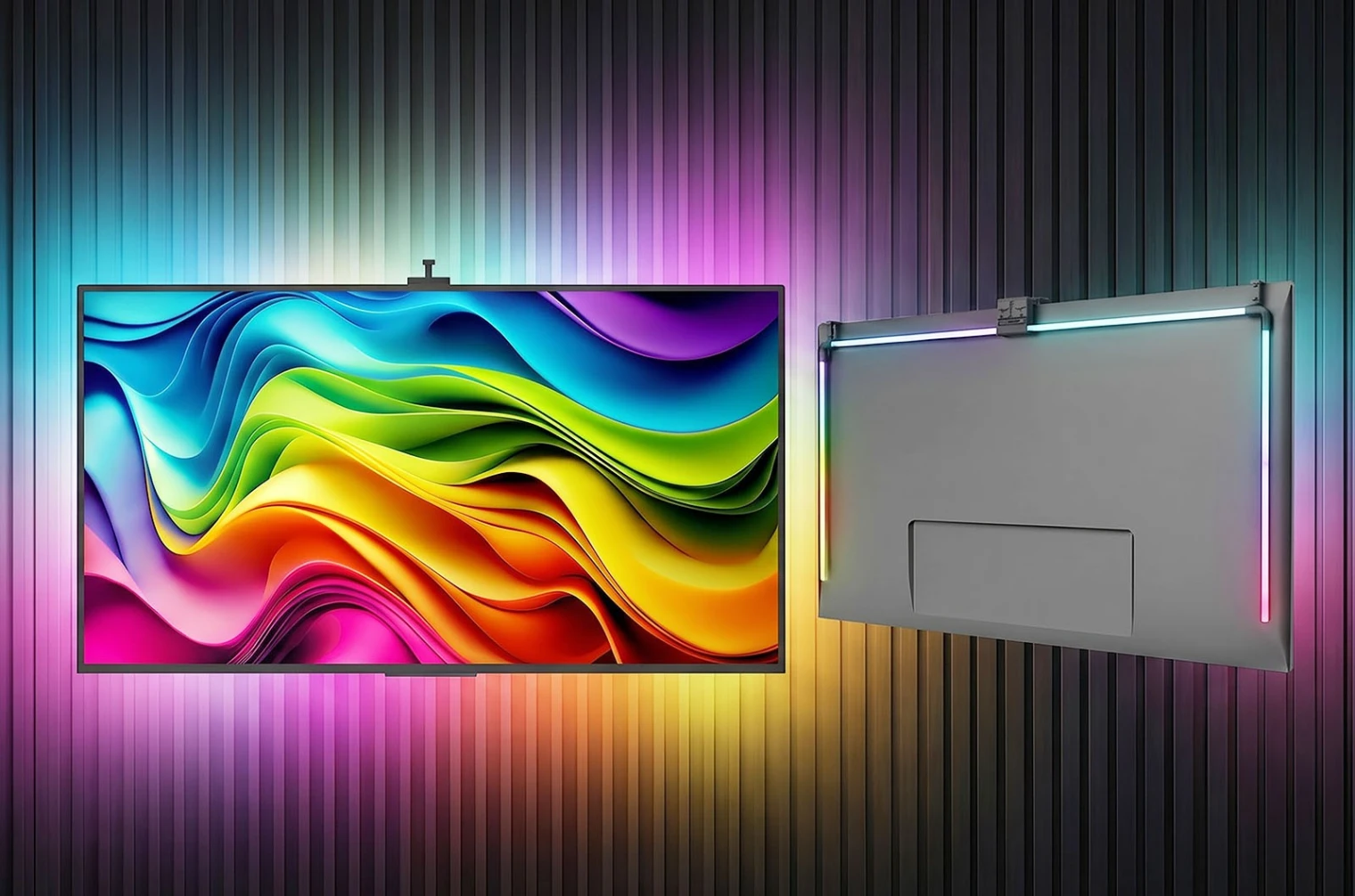 T'nb Atmolight : système d'éclairage TV immersif avec caméra intégrée