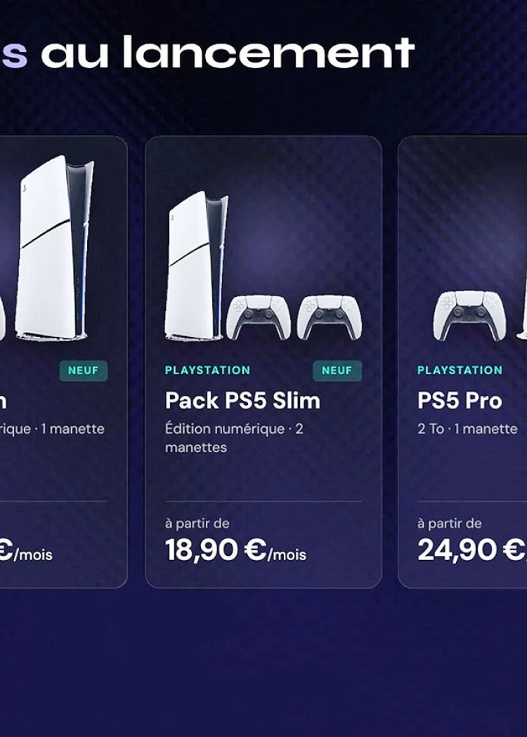 Next Mobiles bouscule le gaming&nbsp;: louer sa PS5&nbsp;Pro, Switch&nbsp;2 ou Xbox Series&nbsp;X dès&nbsp;15,90&nbsp;€/mois