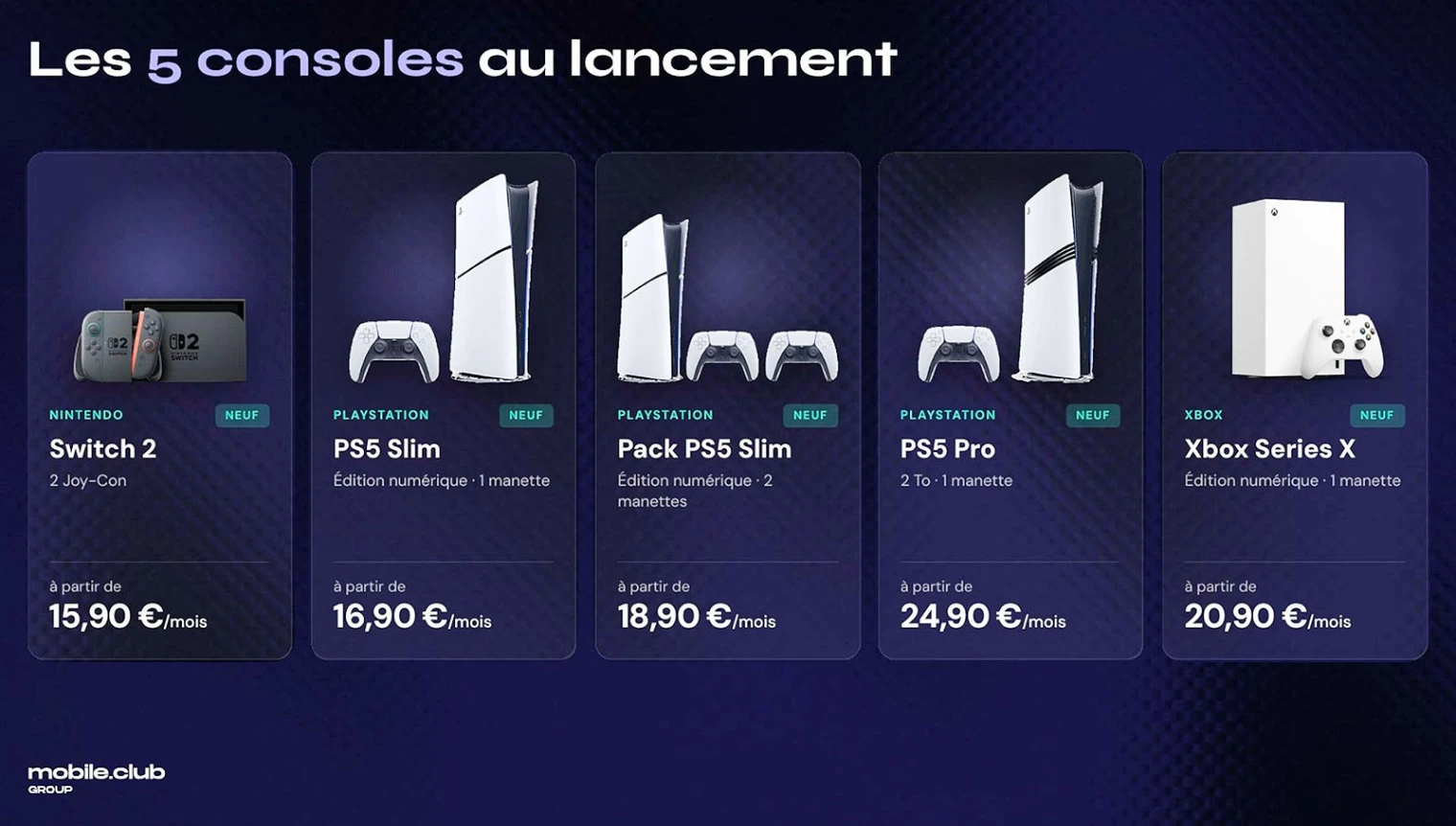 Next Mobiles bouscule le gaming : louer sa PS5 Pro, Switch 2 ou Xbox Series X dès 15,90 €/mois