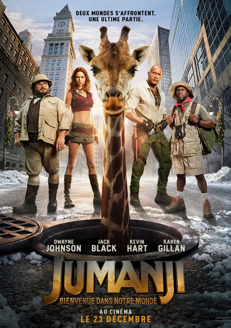 Jumanji : bienvenue dans notre monde, ça s'annonce bien