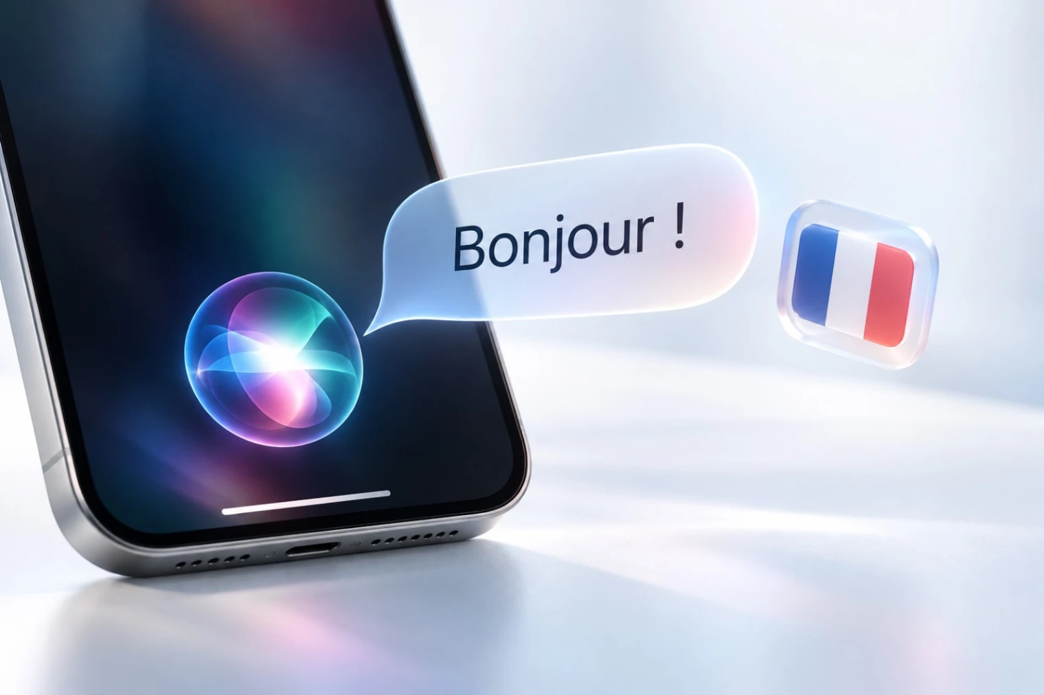Siri AI, bientôt en français, mais toujours pas en France