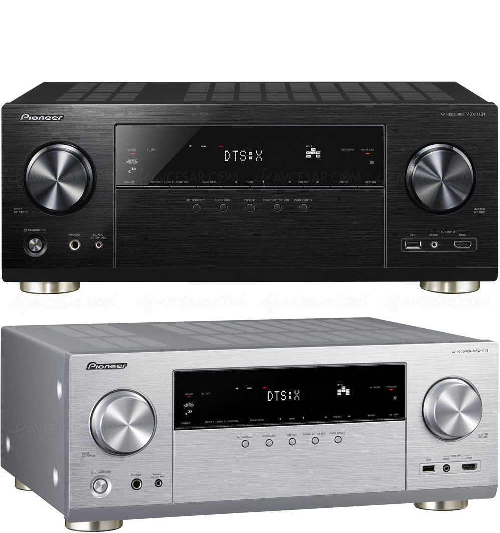 Pioneer VSX1131 test, spécification & benchmark
