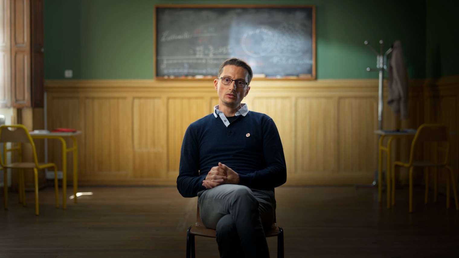 Guillaume Limousin, ingénieur agronome et docteur en sciences. Il a travaillé dans la recherche et l’ingénierie avant de décider de devenir professeur de mathématiques en collège © HBO Max