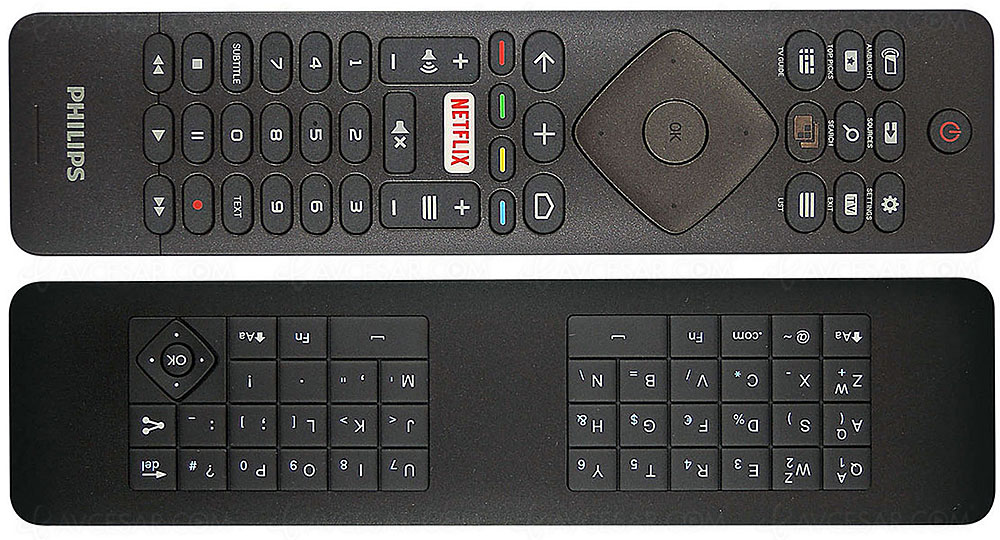 TV Philips OLED908, nouvelle télécommande astucieuse avec moins de boutons  mais toutes les touches