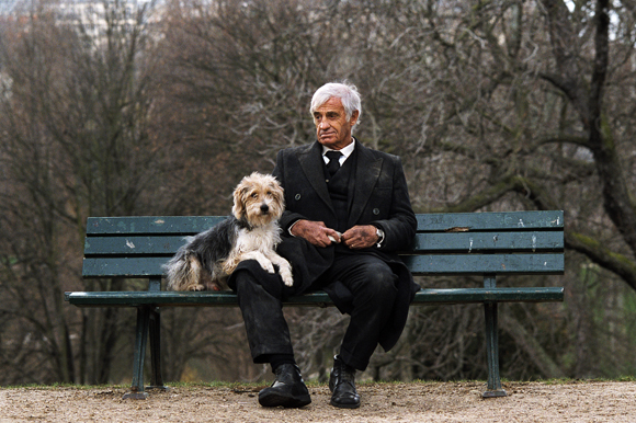 Un homme et son chien